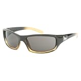 Dragon Chrome Sunglasses Blk 'n Tan Fade/Gray, One Size