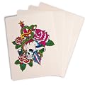 10 x Tattoo �bungshaut �bungsh�ute Skin 15x22cm leer ohne Pattern