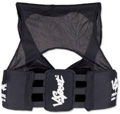 VKM Adult Rib Protector Vest Padding Spine Protection Football Lacrosse Large