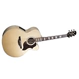 Takamine EG523SC Jumbo Cutaway Acoustic Electric Guitar (Natural Finish)