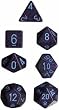 Chessex Dice: Polyhedral 7-Die Speckled Dice Set - Cobalt