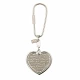 International Silver Peace Key Fob