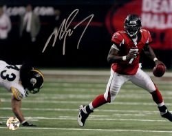 Michael Vick Autographed/Hand Signed Atlanta Falcons 8x10 Photo #2