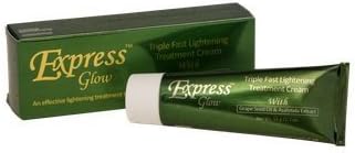 Express Glow Triple Fast Lightening Treatment Cream 1.7oz by Express glow