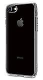 【Spigen】 iPhone7ケース, ウルトラ・ハイブリッド [ 米軍MIL規格取得 落下 衝撃 吸収 ] アイフォン 7 用 カバー (iPhone7, クリスタル・クリア)