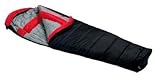 Wenzel 2008 Windy Pass 0-Degree Mummy Sleeping Bag (Black/Red)