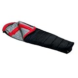 Wenzel 2008 Windy Pass 0-Degree Mummy Sleeping Bag (Black/Red)