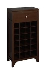 Winsome Wood Wine Cabinet, Walnut