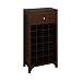 Winsome Wood Wine Cabinet, Walnut