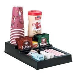 CoffeeCondimentandStirStickCountertopOrganizer