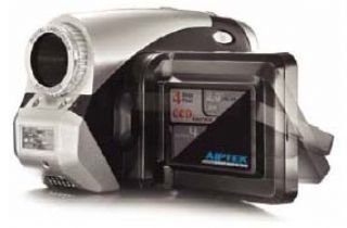 Photo: Aiptek HDDV 8000   Digital camera   4.0 Mpix / 6.0 Mpix  interpolated    supported memory. CF, Microdrive