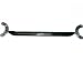 Produkt-Bild: Wiechers Sport Wiechers Domstrebe Alu Racingline Carbon VA fit for VW Golf 1 Einspritzer/Verg.