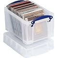 Really Useful 3C Kunststoff-Aufbewahrungsbox leicht robust stapelbar 3 Liter 245 x 180 x 160 mm transparent