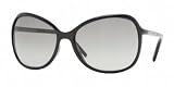 Burberry Sunglasses Be4047 300111 Shiny Black Gray Gradient