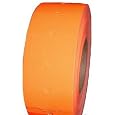 Motex MX5500 Labels 1 Line Floresent Red /8000