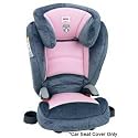 Monarch Booster Car Seat Cover Set in Pink Racer