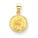 18k Our Lady of Sorrows Medal Pendant