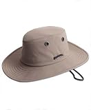 Tilley Hat LT6B: THE NEWEST Tilley style! Widebrim lightweight crushable hat UPF 50+ - Stone or Taupe