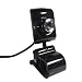 Clip on Webcam for Laptop Camera 1.3 Megapixel - Black