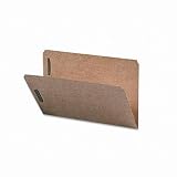 SMEAD MANUFACTURING CO. / Kraft folders with two 2 capacity fasteners, legal, straight cut, 50/box / SMD19813 / Sold as 1 Box / Mfr Part # 19813 \*/ Kraft folders with two 2 capacity fasteners, legal,