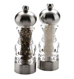 MIU France 90625 Acrylic and Stainless Steel 7 Inch Peppermill