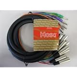 HOSA TIP-RING-SLEEVE TO XLR (M), 3m (9.9 ft.) x 8