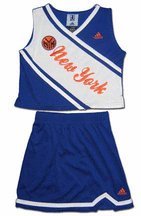 NBA Toddler New York Knicks 2 Piece Cheerleader Set - R248Tqkn (Blue, 3T)