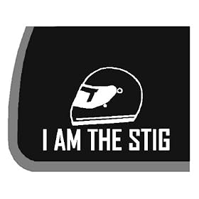 I AM THE STIG Car Decal / Sticker
