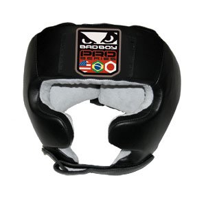 BAD BOY PRO SERIES LEATHER HEAD GEAR SIZE LARGE