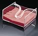 Clear Acrylic Plastic Luncheon Size Napkin Holders