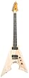 AXL Badwater Jacknife Electric Guitar, Off White