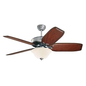 Emerson CF4800PW Premium Indoor Ceiling Fan, 50-Inch or 42-Inch Blade Span, Pewter Finish