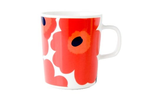 marimekko/マリメッコ　マグカップ　UNIKKO/RED
