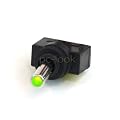 Phobya Kippschalter - LED gr�n - 1-polig AN/AUS schwarz (3pin)