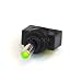 Phobya Kippschalter - LED gr�n - 1-polig AN/AUS schwarz (3pin)