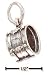 Sterling Silver Drum Charm