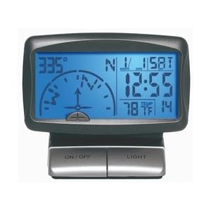 Car Digital Compass with Time, Temperature Blue Backlight. Car Digital Compass with Time, Temperature Blue Backlight.