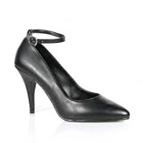 VANITY-431, Color: Black PU, Ladies Size (US): 15 by Shoes EHH