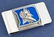 Duke University Pewter Money Clip NCAA