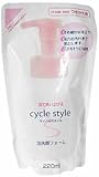 サイクルスタイル 泡洗顔フォーム 替220ml