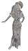 original-halloween-costumes Ghostly Gal Adult Halloween Costume Standard OneSize