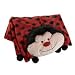 The Original My Pillow Pets Lady Bug Blanket (Red and Black)
