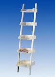 Review Privilege  / Privilege 10387 5 Tier Antique White Ladder Shelf