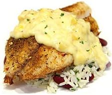 Jamaican Jerk Seasoned Tilapia W/sweet Mango & Orange Sauce