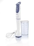 Philips HR1362 Hand Blender With Beaker And Whisk White And Blue