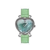 Floating Diamonds Watch, Aqua Master Ladies Heart Watch 0.30 ctw