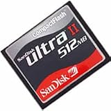 512MB Sandisk CF (Compact Flash) Card Ultra II SDCFH-512 (BQY)
