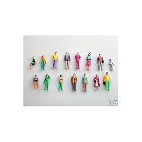 100 painted figures 00 gauge 1:76