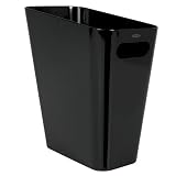 Oxo Good Grips Angle Can 2-1/2-Gallon/9-1/2-Liter, Black