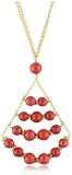 MINU Jewels Coral Vermeil Chandelier Necklace